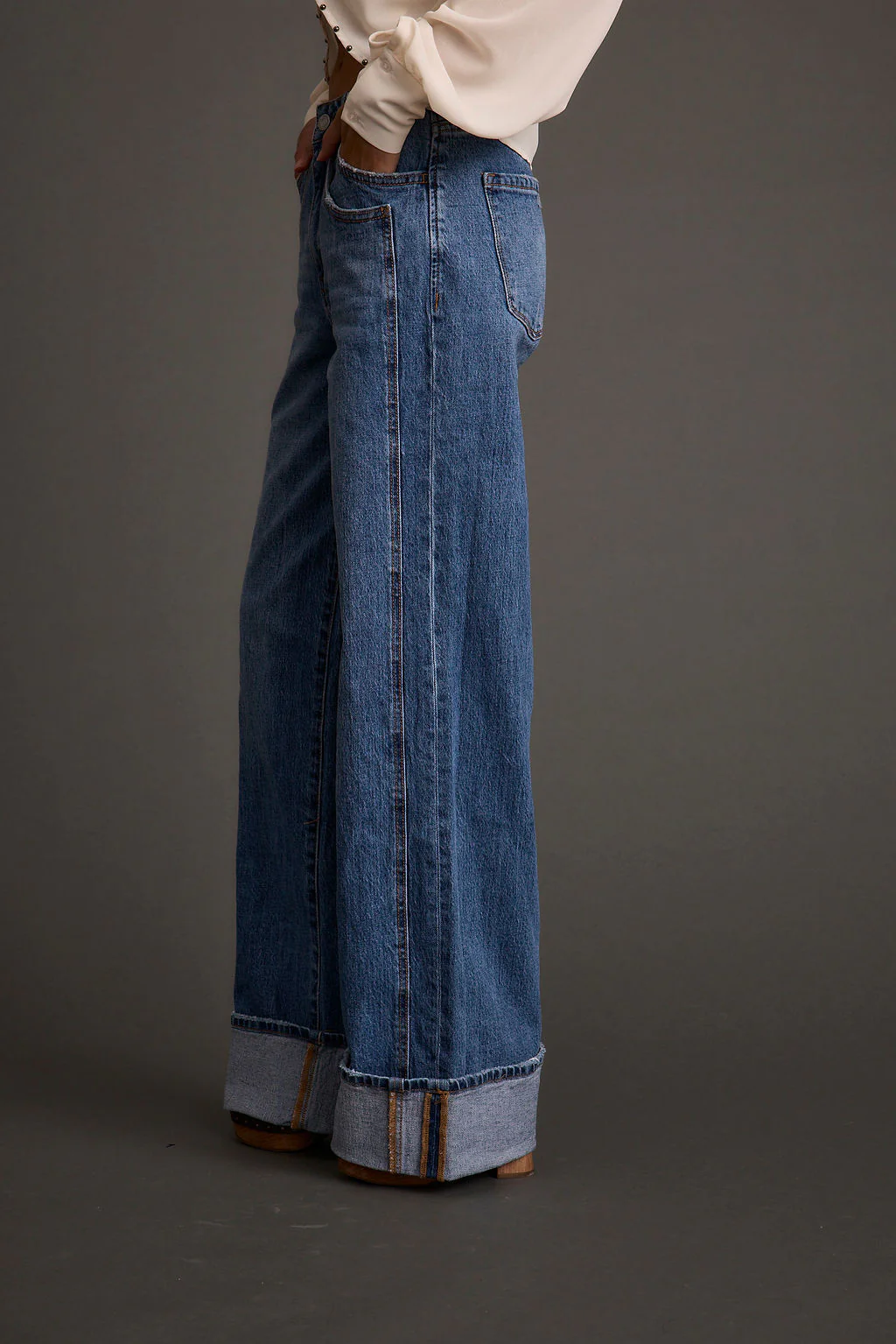 Presley Cuffed Straight Leg Denim - Image 7