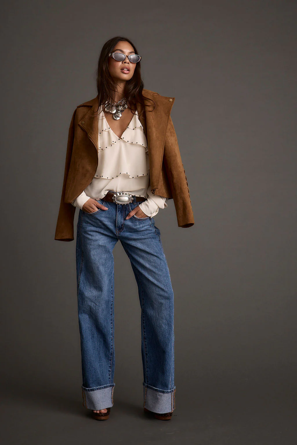 Presley Cuffed Straight Leg Denim - Image 8
