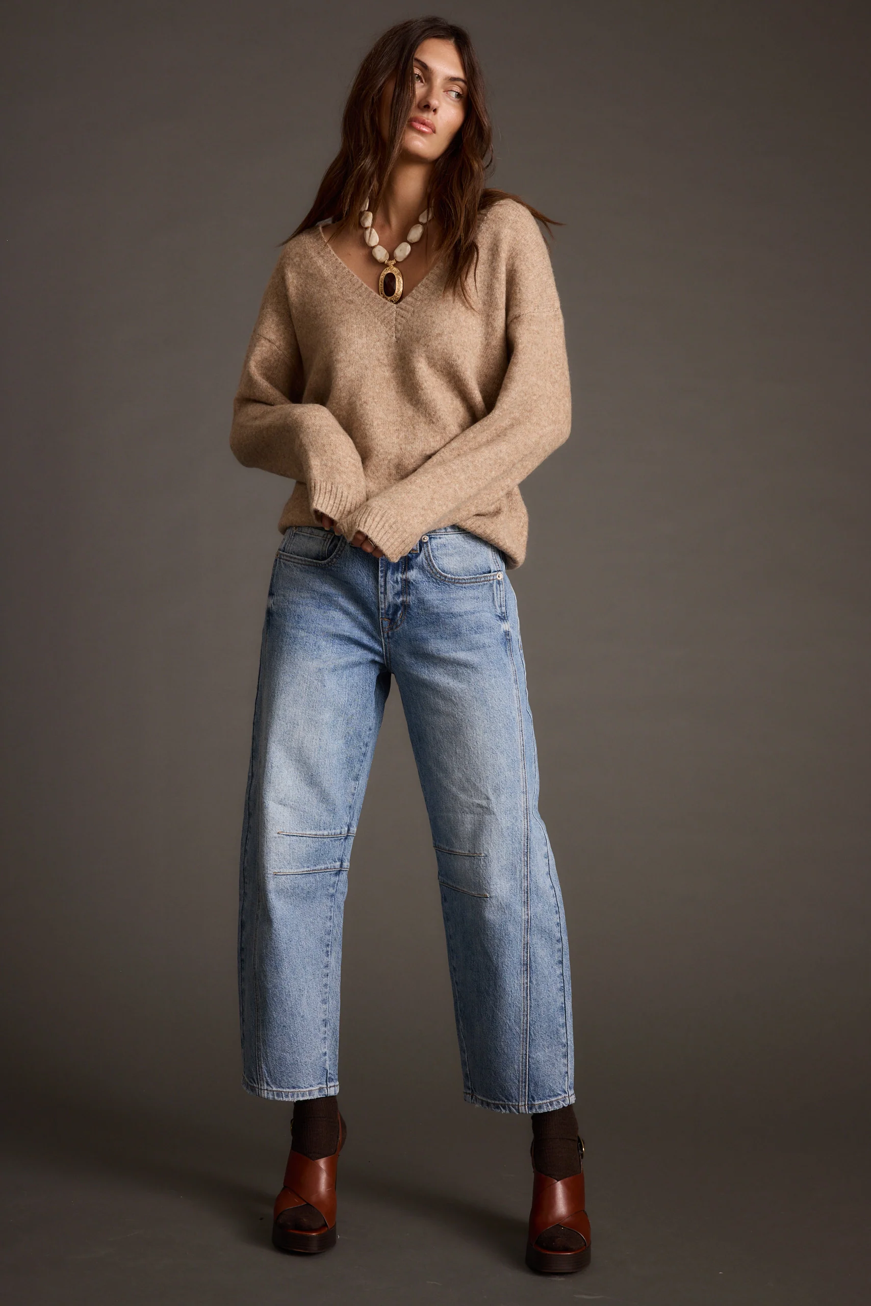 Robbyn Light Taupe Sweater - Image 6