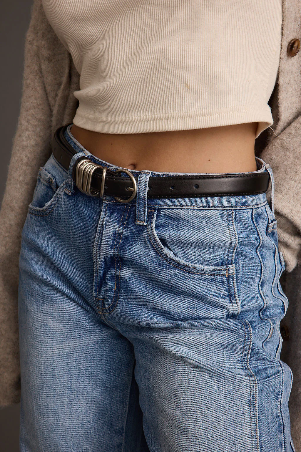 Rogue Black Genuine Leather Belt - Image 2