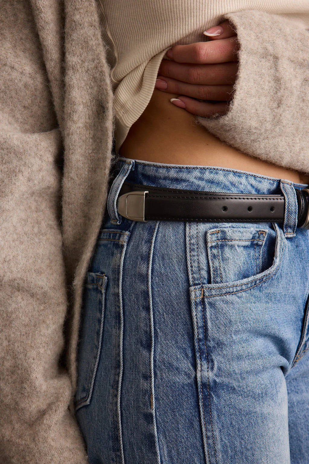 Rogue Black Genuine Leather Belt - Image 4