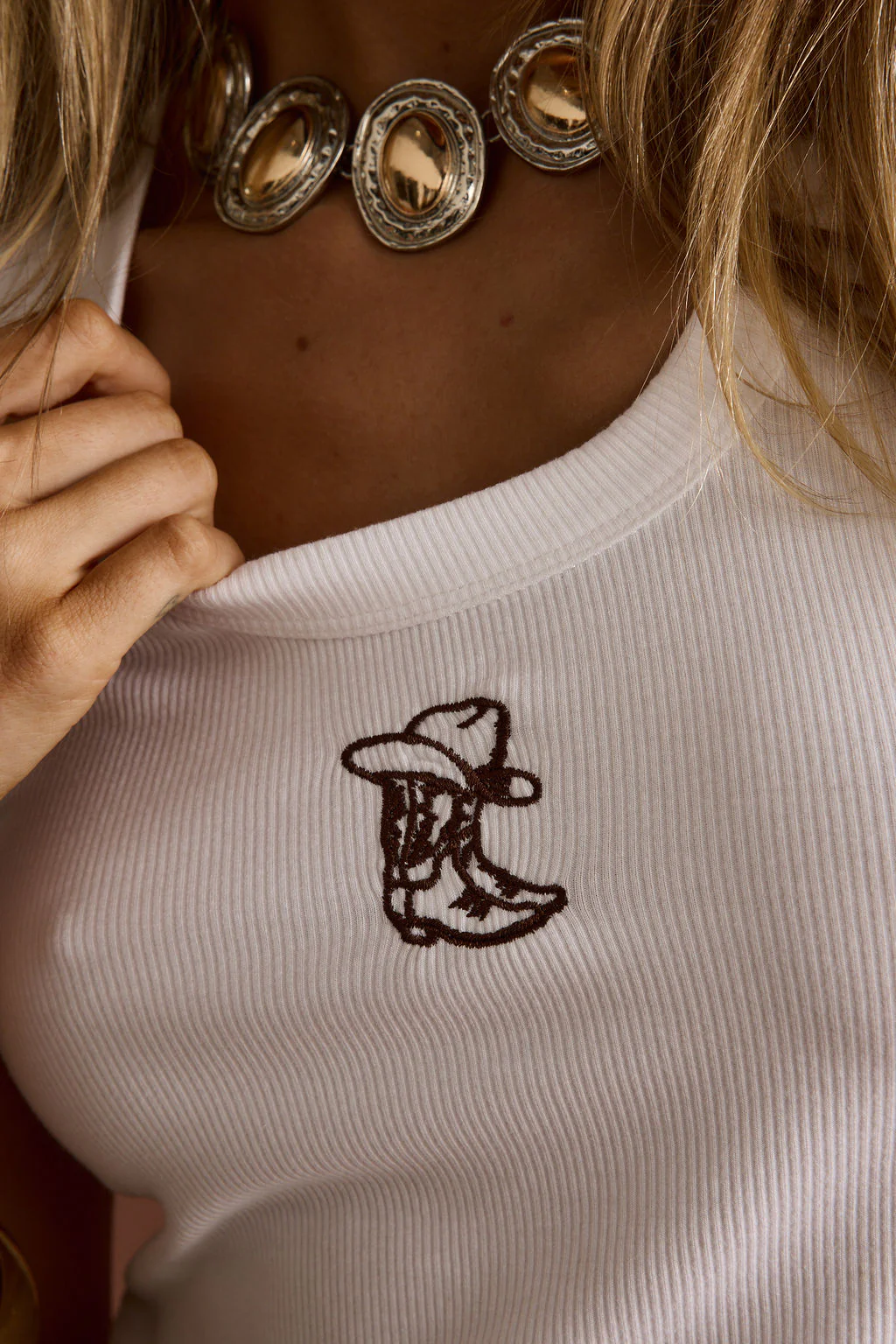 Rumi Embroidered Tank - Image 2