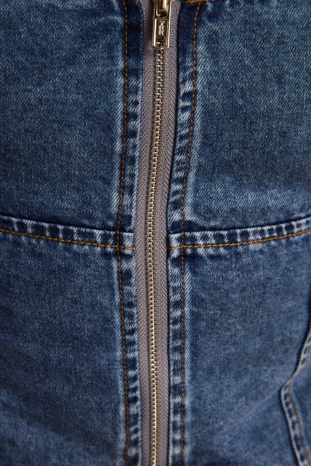 Sabine Denim Corset Top - Image 9