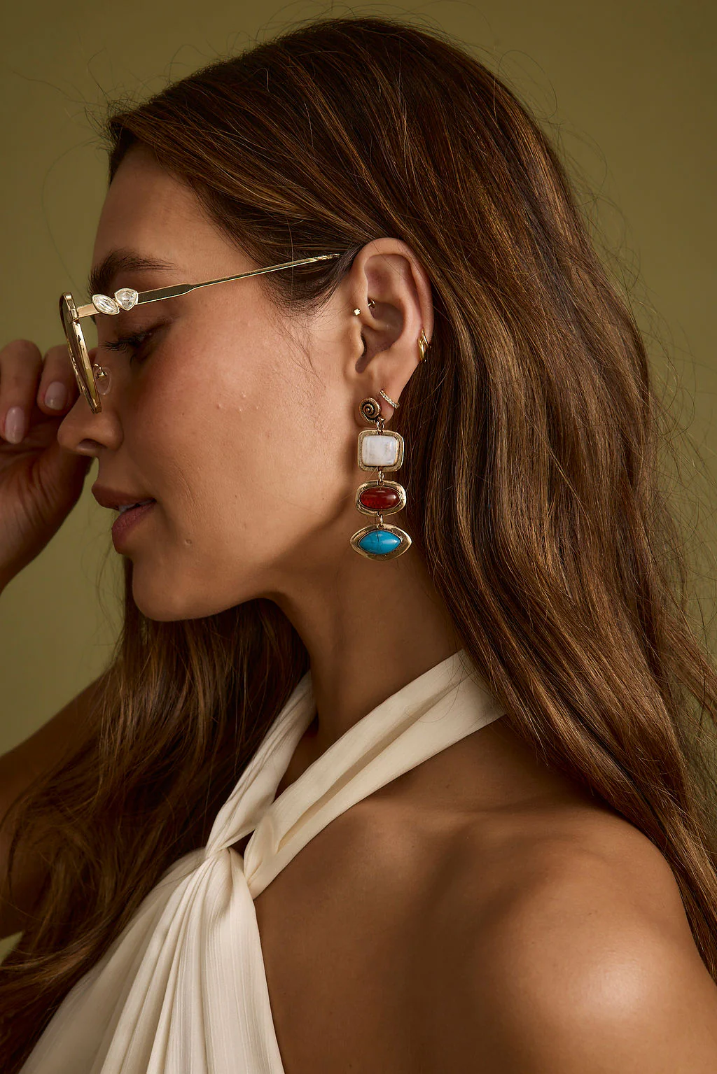 Santos Drop Earrings - Image 3