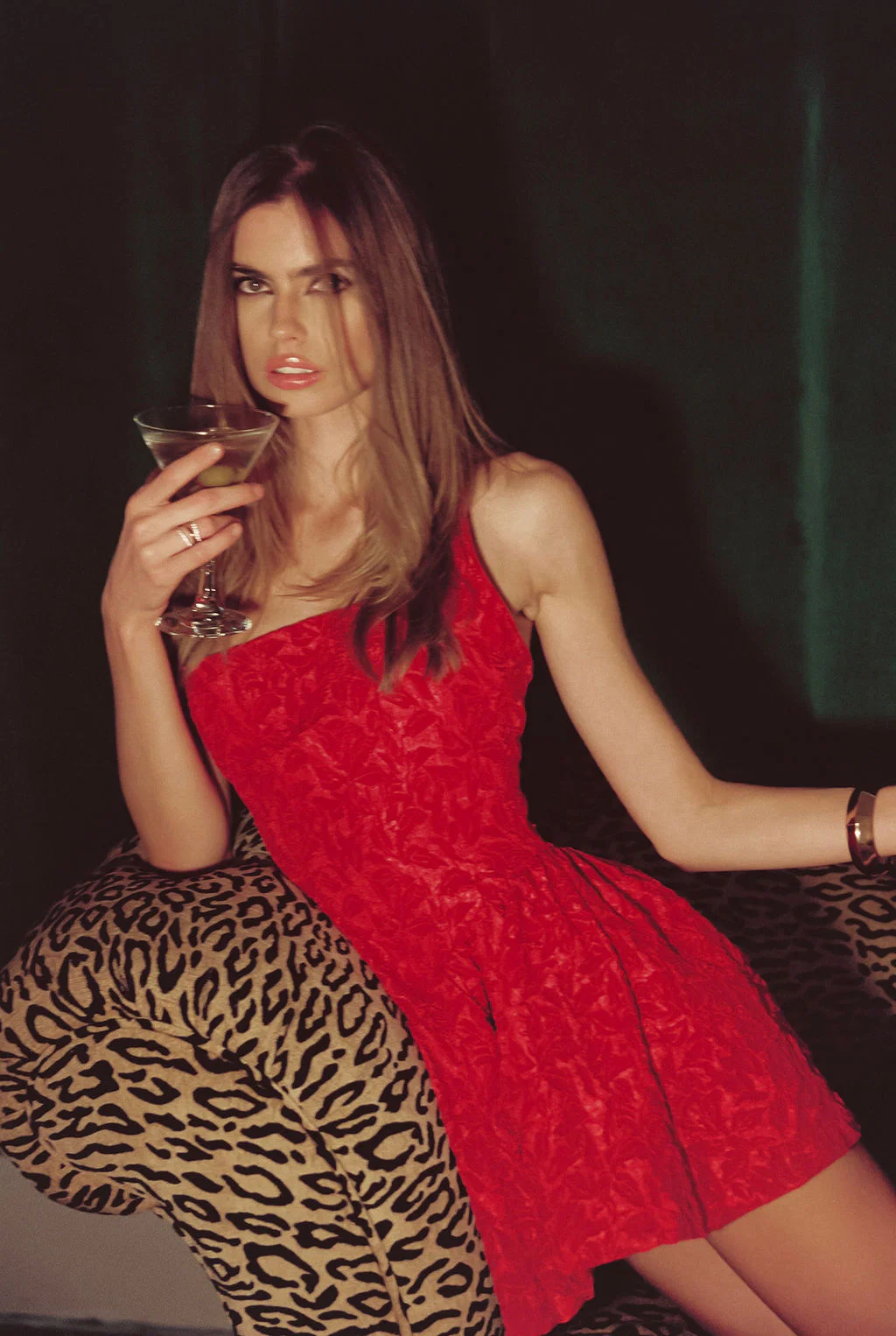 Scarlet Rouge Drop Waist Micro Mini Dress - Image 2