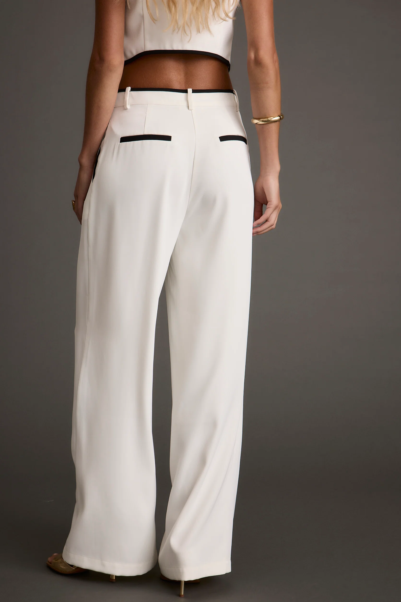 Skylar White Trousers - Image 3