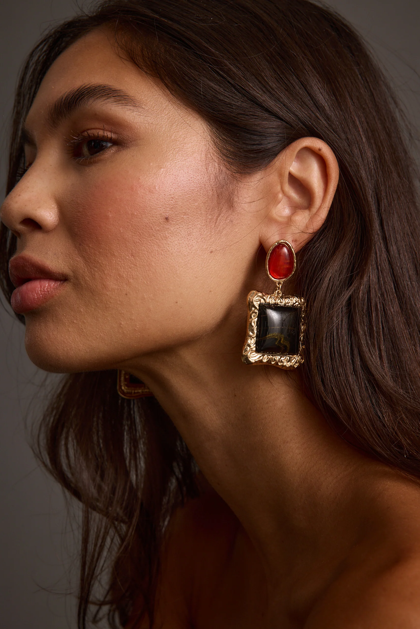 Soleil Statement Earrings - Image 2