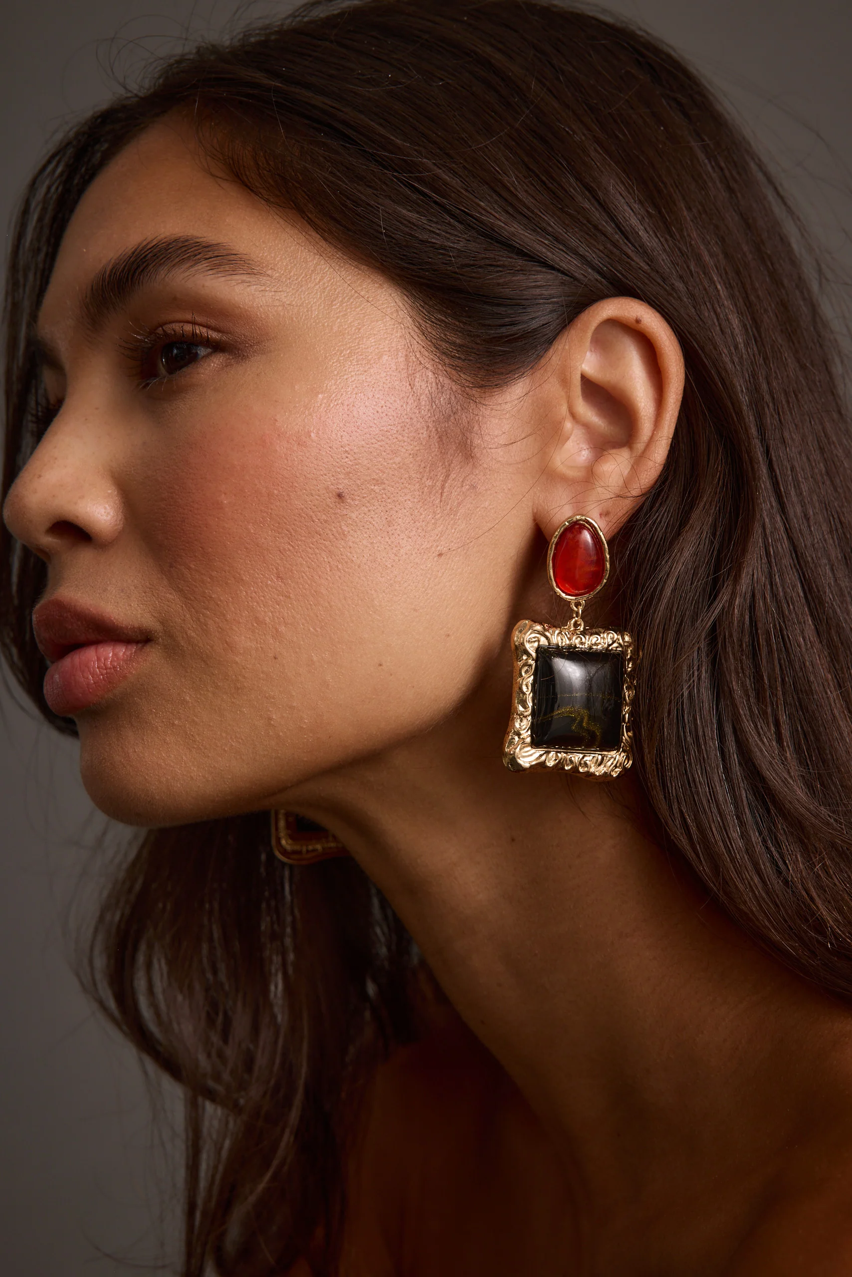 Soleil Statement Earrings - Image 3