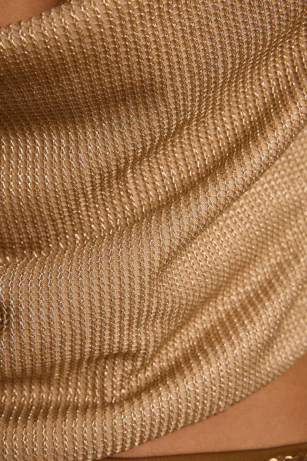 Solene Gold Halter Top - Image 9