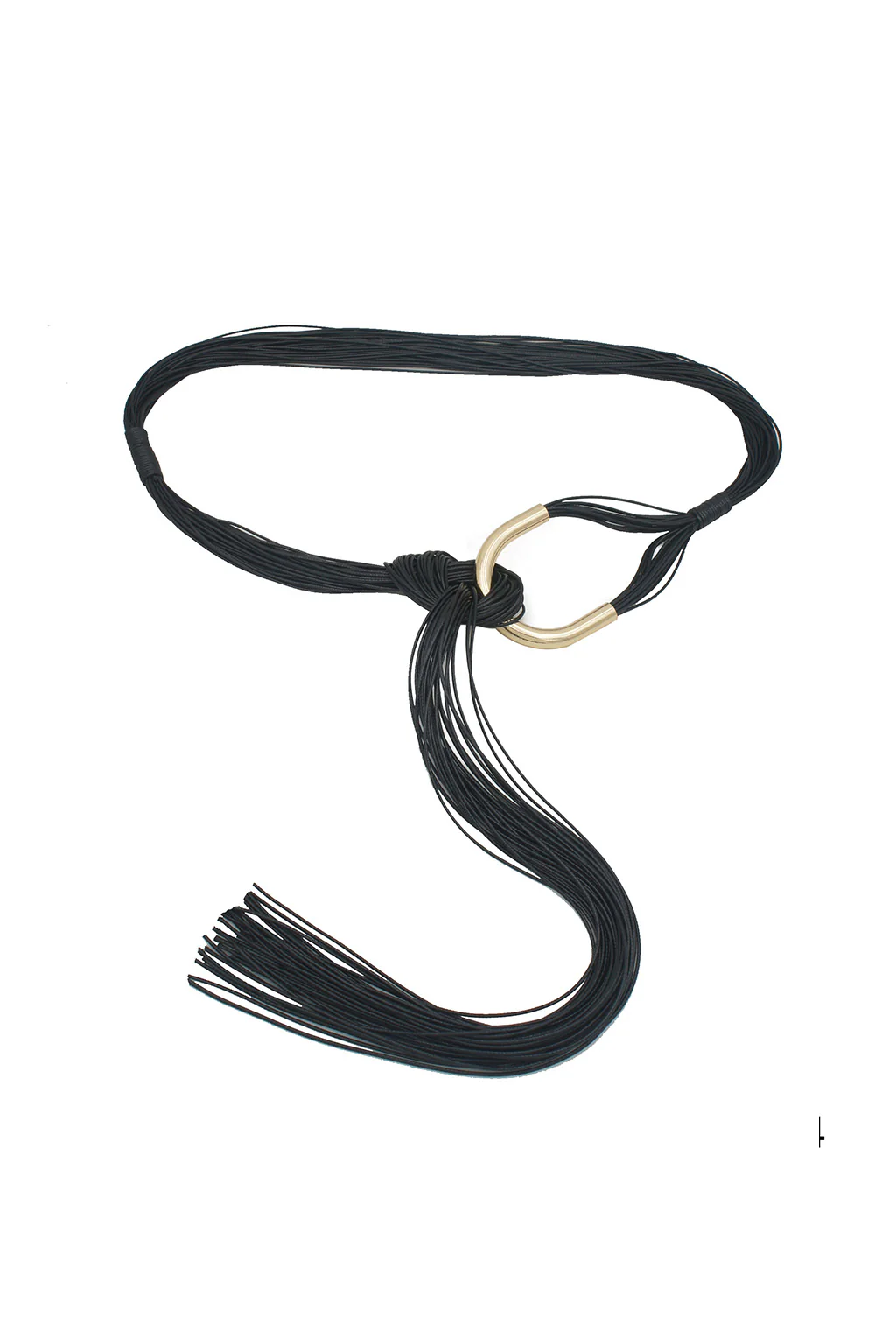 Soul Ties Black and Gold Wrap Belt - Image 2
