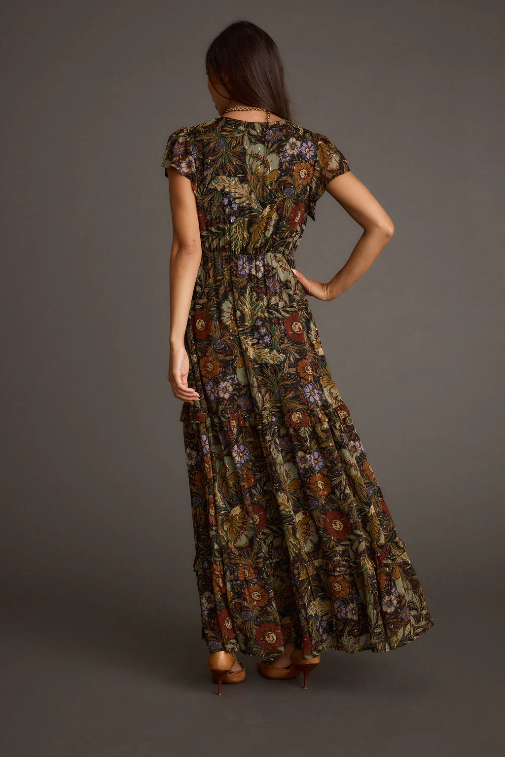 Sundance Floral Paisley Maxi Dress - Image 3