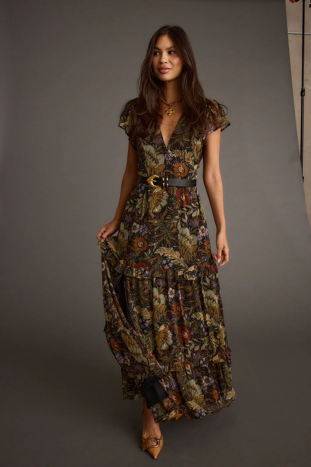 Sundance Floral Paisley Maxi Dress - Image 5