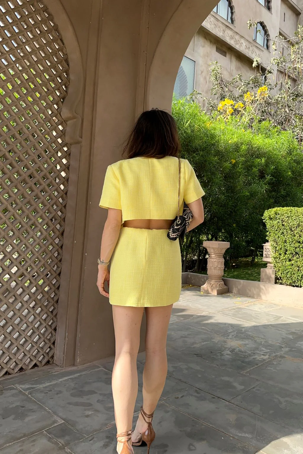 Sunday Yellow Mini Skirt - Image 13