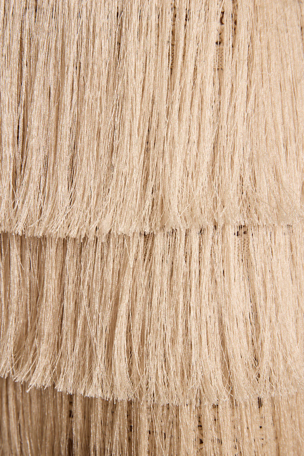 Sunwoven Natural Fringe Mini Skirt - Image 8