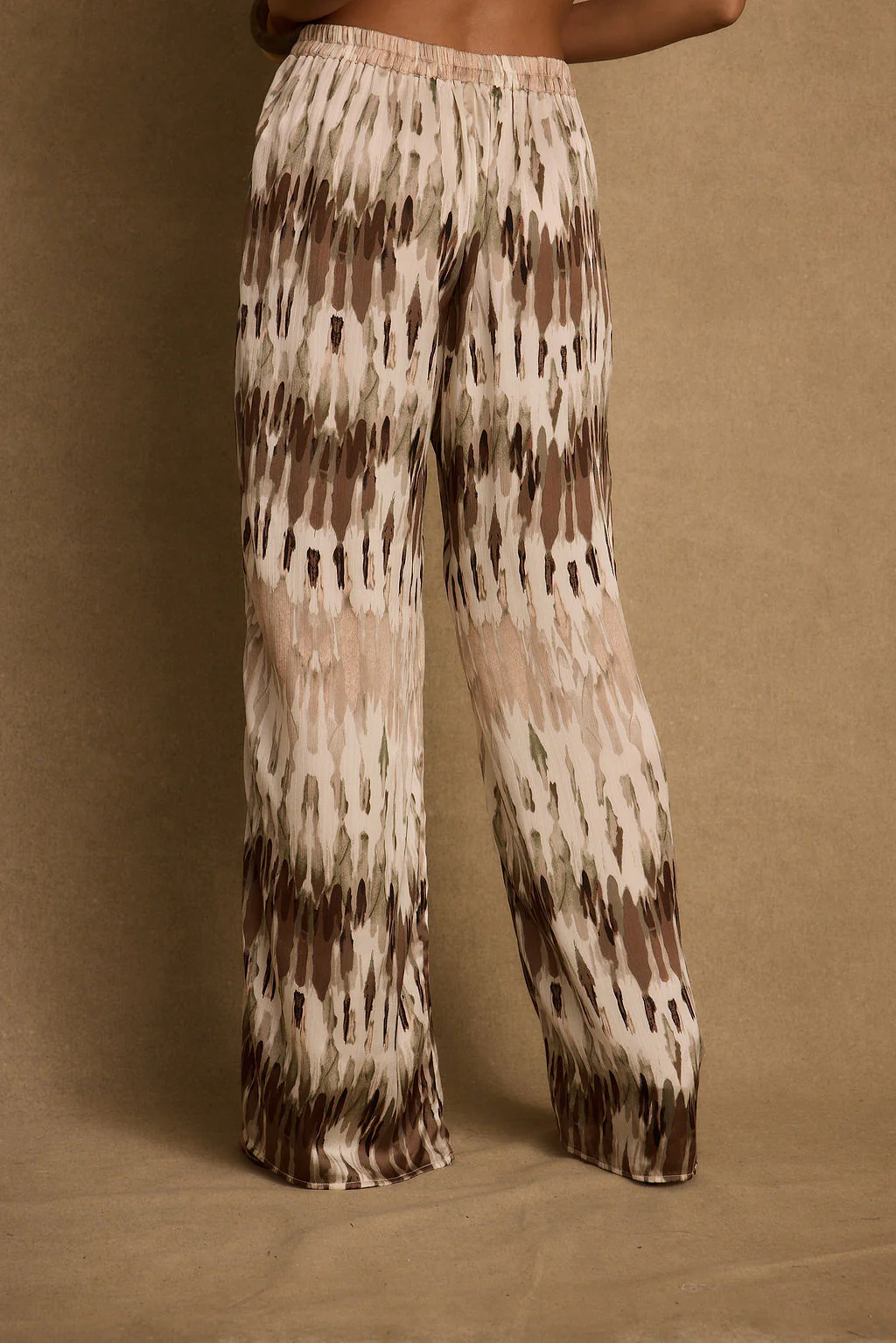Taza Abstract Satin Pant - Image 5