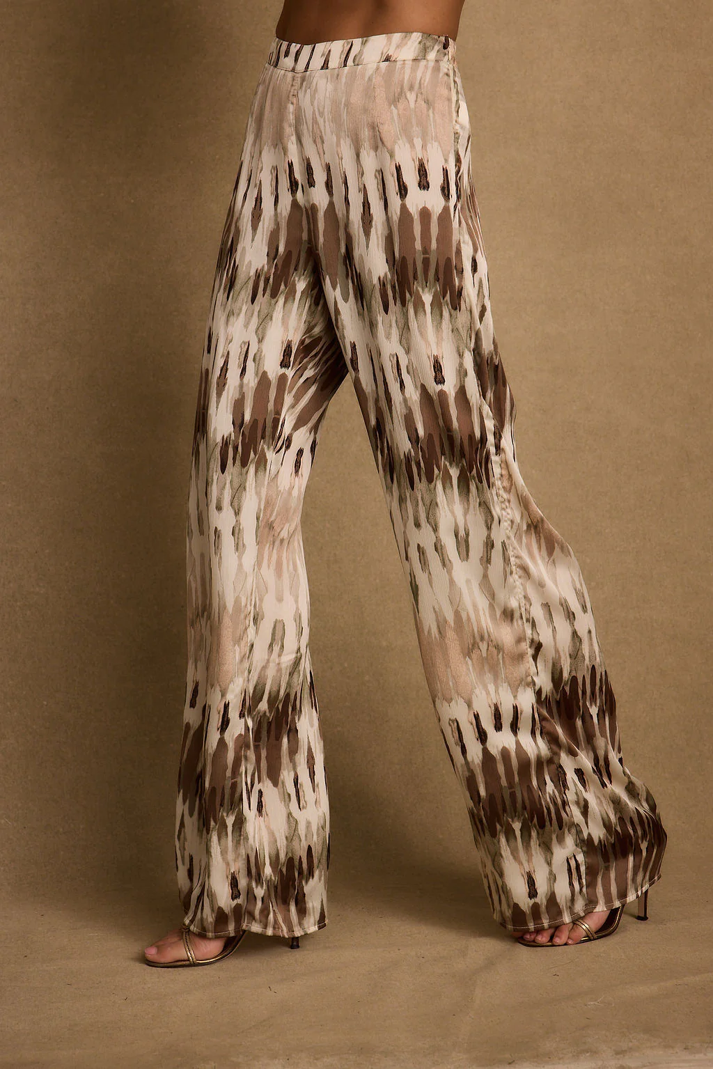 Taza Abstract Satin Pant - Image 9