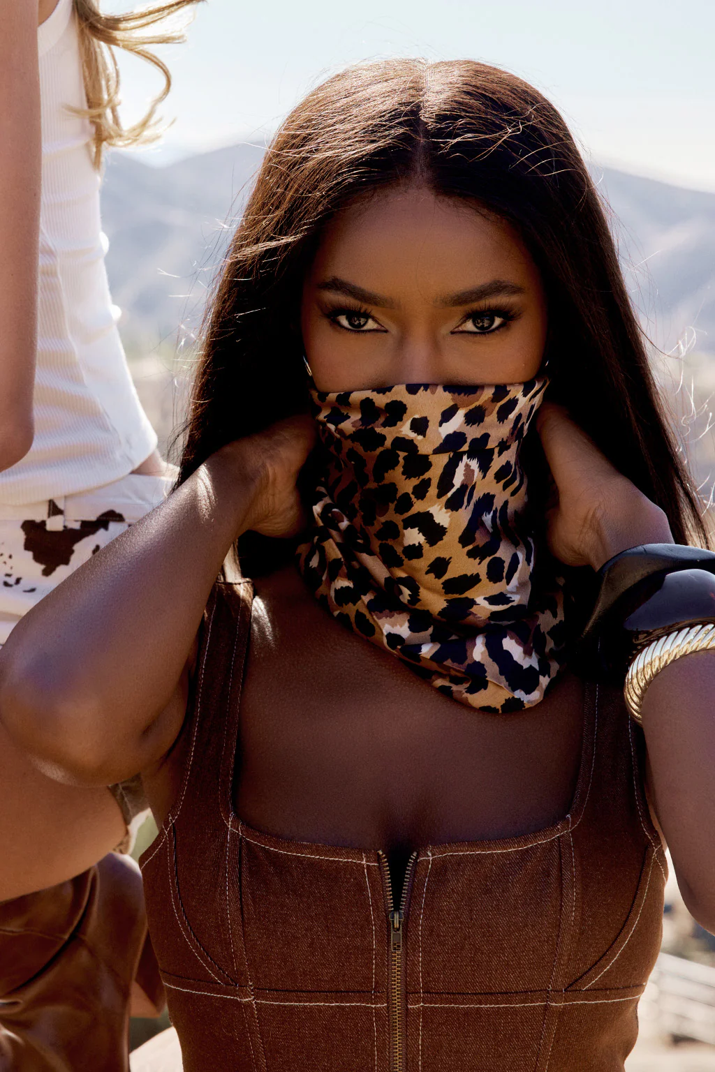 Trixie Leopard Scarf