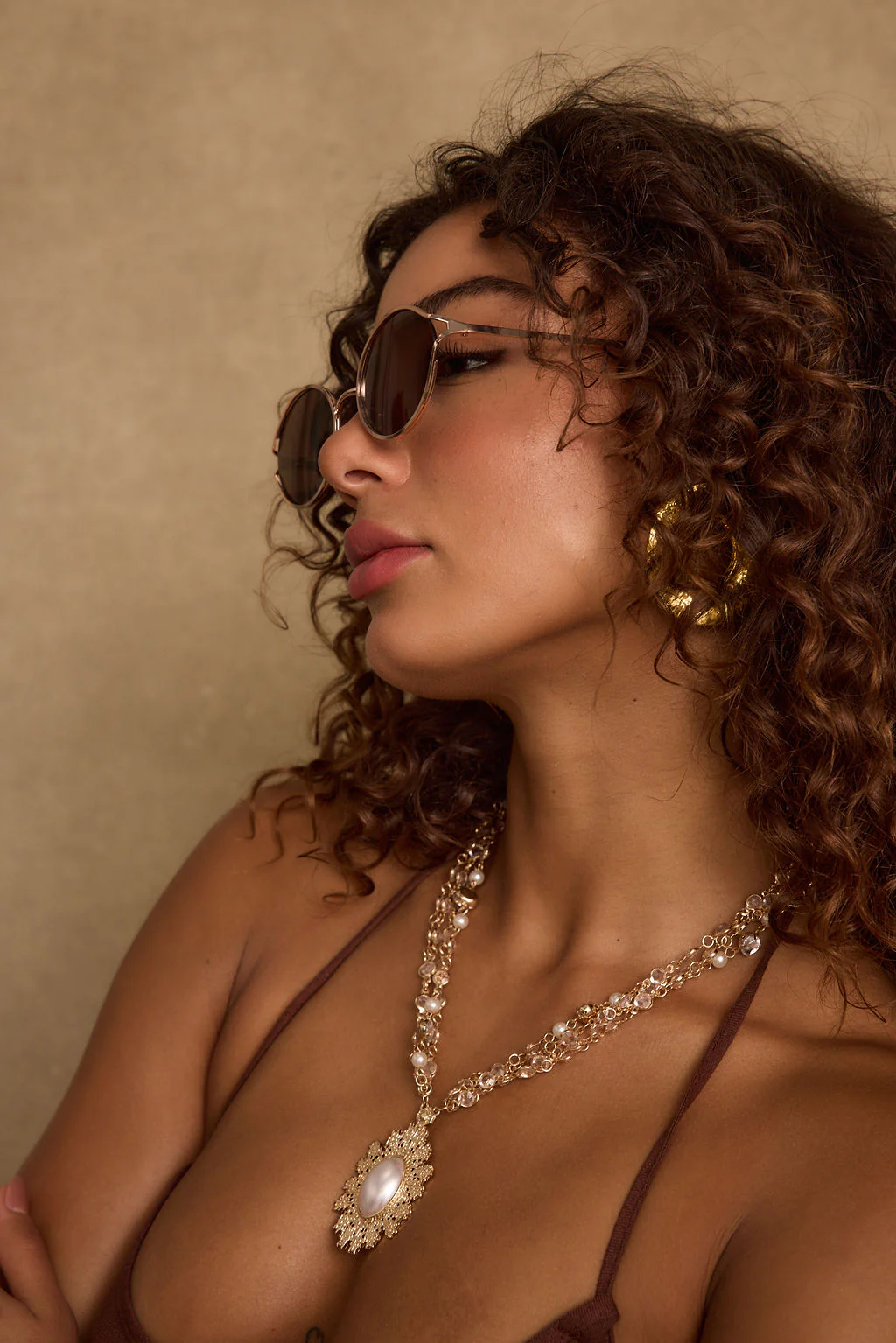 Verano Brown Sunglasses - Image 6