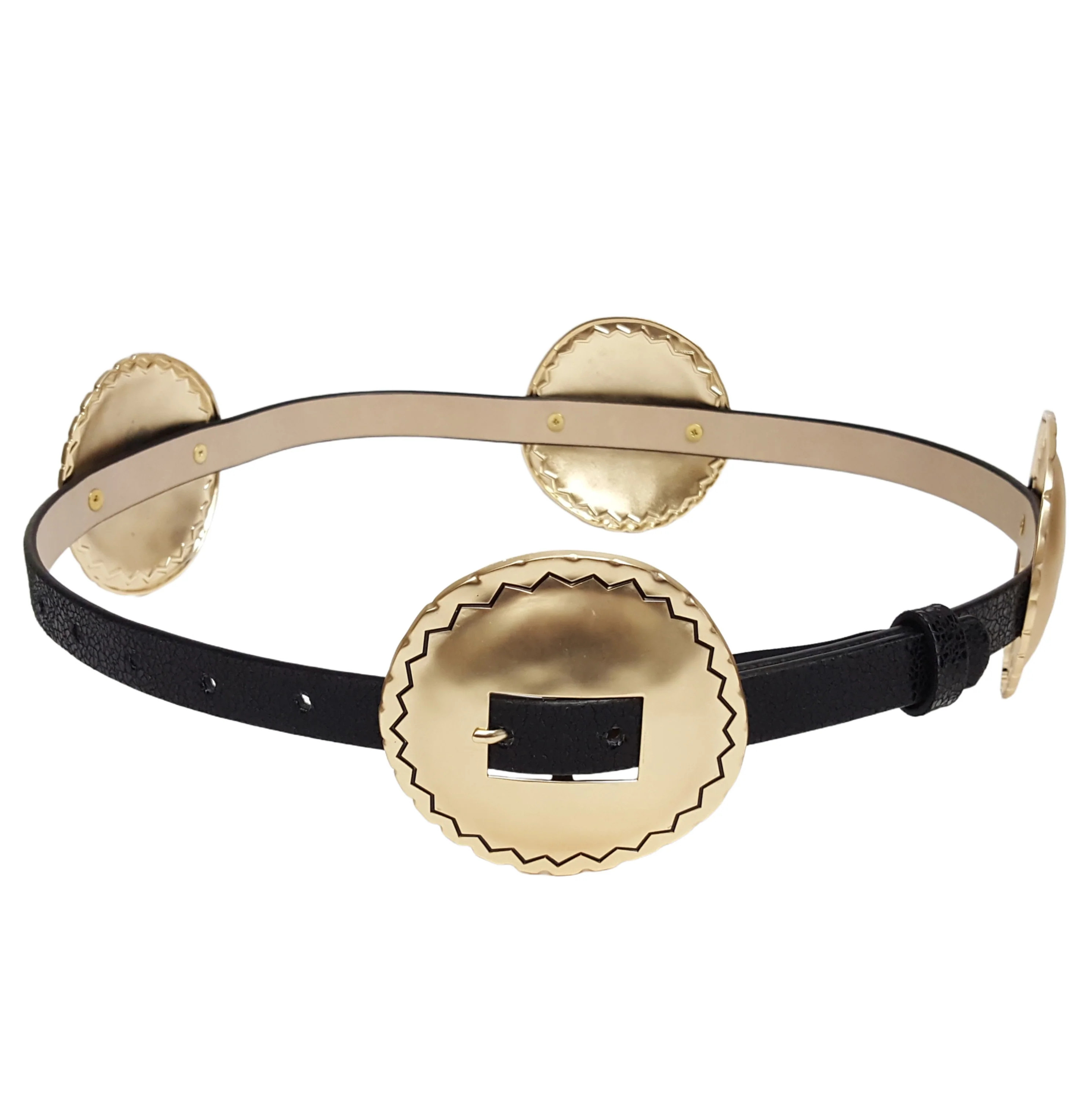 Waverly Black and Gold Statement Belt - Image 5