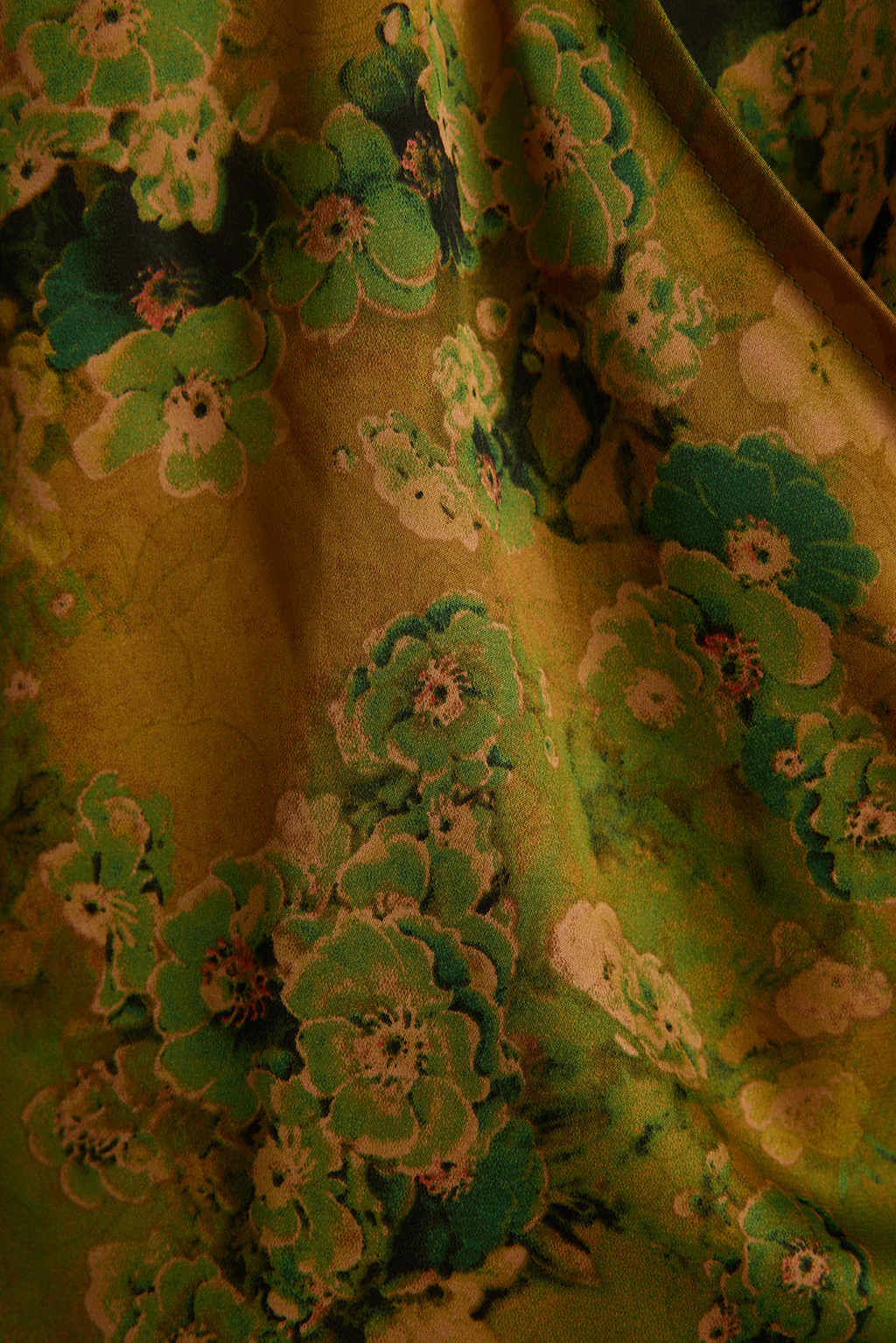 Wild Hibiscus Chartreuse Halter Top - Image 7