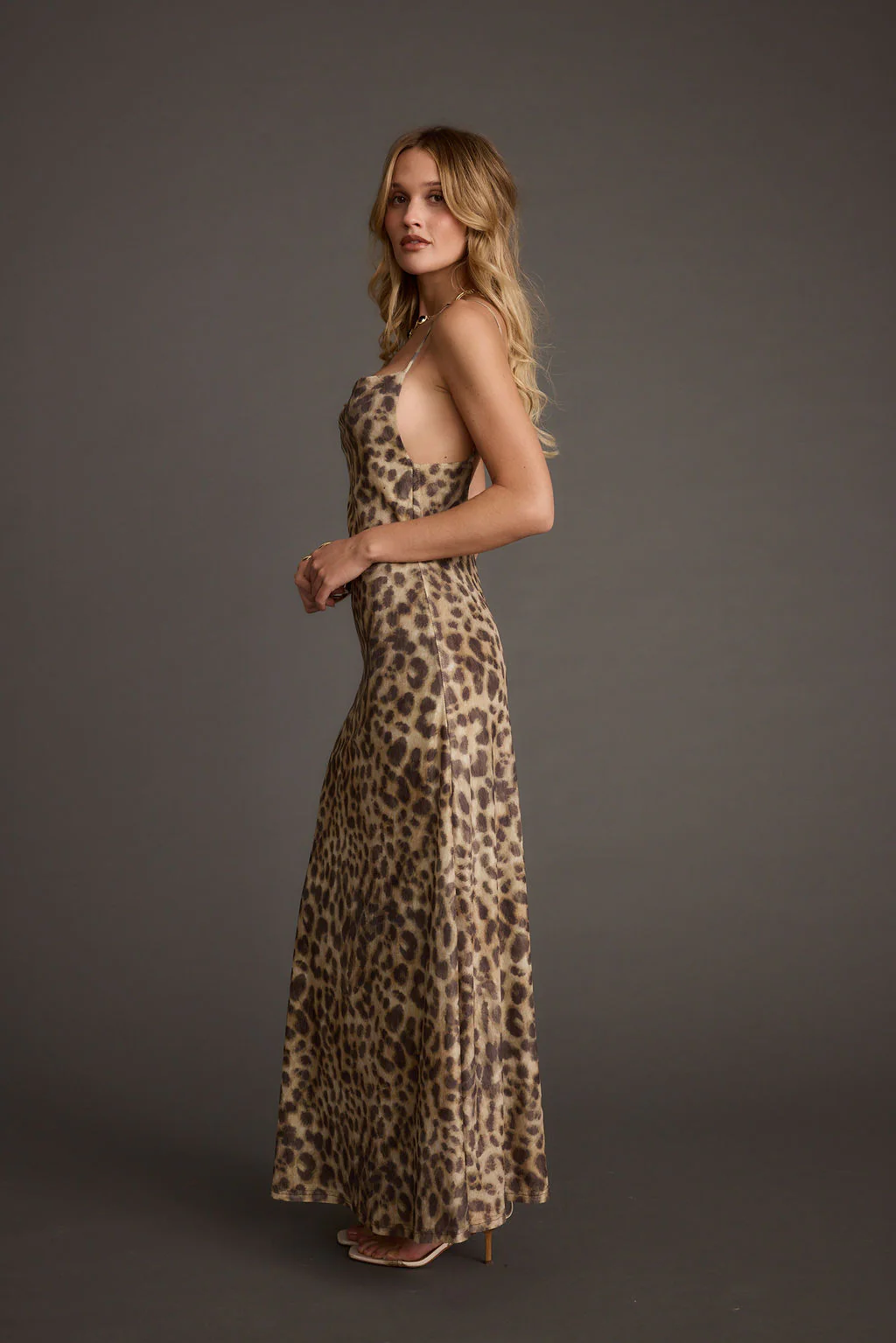 Wild Thing Leopard Print Mesh Maxi Dress - Image 7