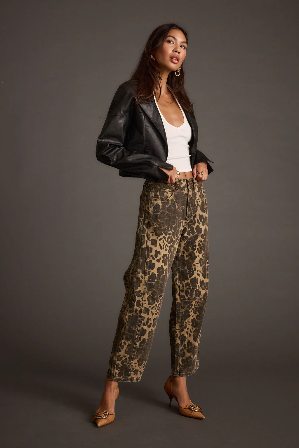Wilde Black Vegan Leather Jacket - Image 10