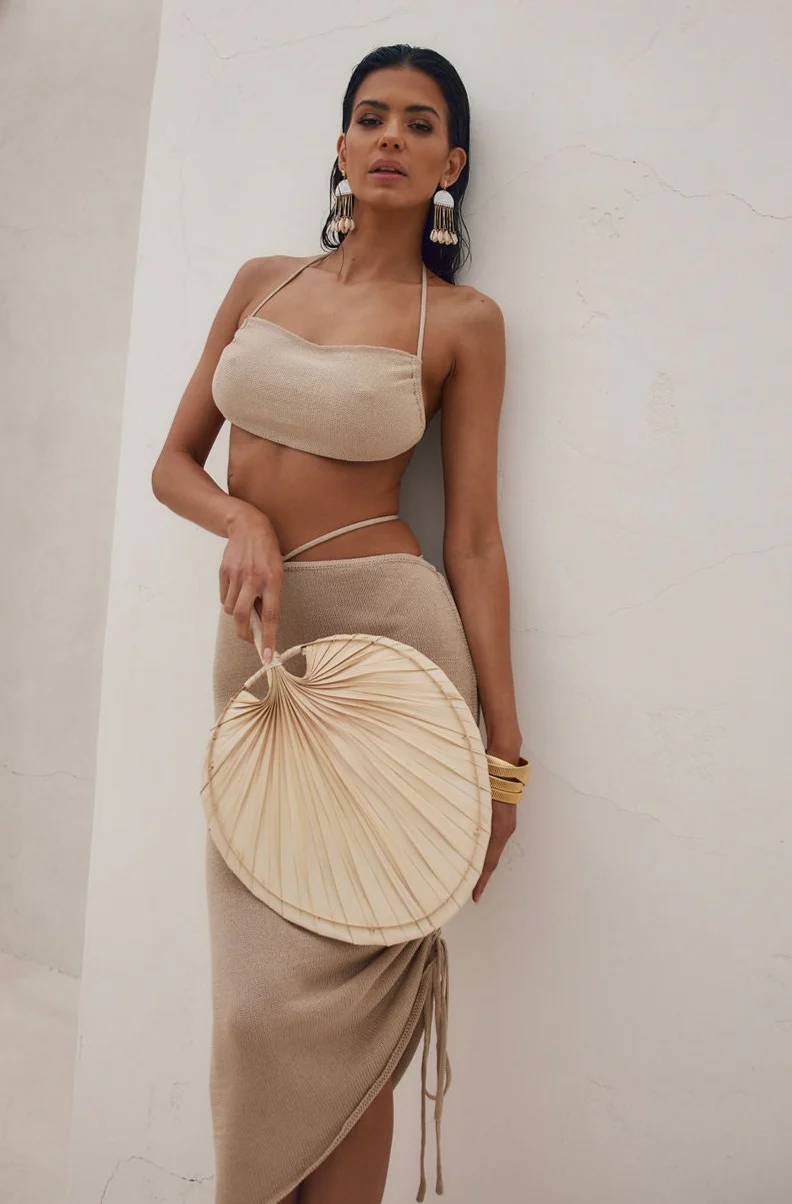 You're A Catch Knit Halter Top - Image 6